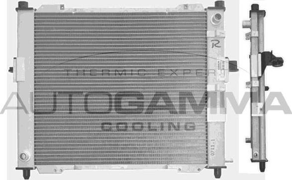 Autogamma 104200 - Radiators, Motora dzesēšanas sistēma xparts.lv