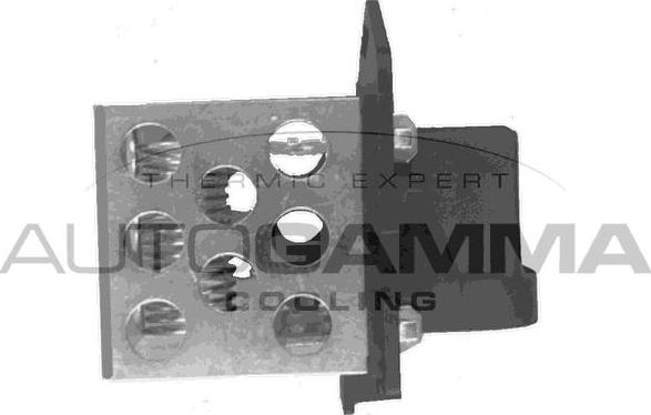 Autogamma GA15549 - Pre-resistor, electro motor radiator fan xparts.lv