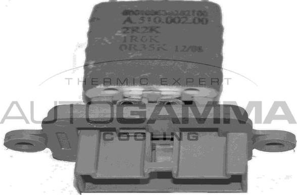 Autogamma GA15512 - Resistor, interior blower xparts.lv