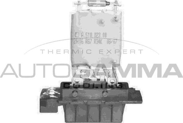Autogamma GA15669 - Rezistors, Salona ventilators xparts.lv