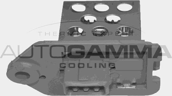 Autogamma GA15244 - Resistor, interior blower xparts.lv