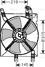 Ava Quality Cooling DW 7508 - Ventilators, Motora dzesēšanas sistēma xparts.lv