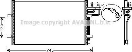 Ava Quality Cooling FD 5367 - Kondensators, Gaisa kond. sistēma xparts.lv