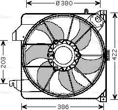 Ava Quality Cooling FD 7538 - Ventilators, Motora dzesēšanas sistēma xparts.lv