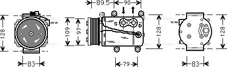 Ava Quality Cooling FDAK082 - Kompresors, Gaisa kond. sistēma xparts.lv