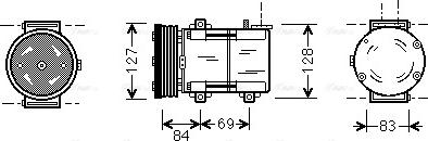 Ava Quality Cooling FDAK167 - Kompresors, Gaisa kond. sistēma xparts.lv