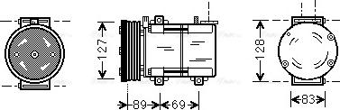 Ava Quality Cooling FDAK322 - Kompresors, Gaisa kond. sistēma xparts.lv