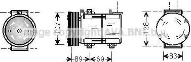 Ava Quality Cooling FD K322 - Kompresors, Gaisa kond. sistēma xparts.lv