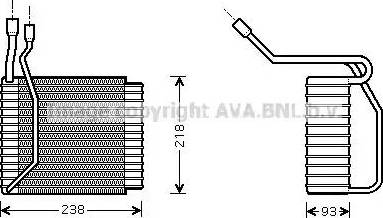 Ava Quality Cooling FD V110 - Iztvaikotājs, Gaisa kondicionēšanas sistēma xparts.lv