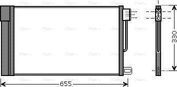 Ava Quality Cooling FTA5314D - Kondensators, Gaisa kond. sistēma xparts.lv