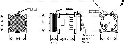 Ava Quality Cooling MN K048 - Kompresorius, oro kondicionierius xparts.lv