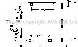 Ava Quality Cooling OL 5368 - Kondensators, Gaisa kond. sistēma xparts.lv