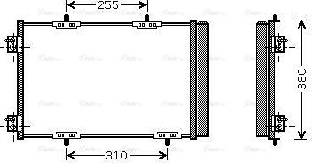 Ava Quality Cooling PEA5291D - Kondensators, Gaisa kond. sistēma xparts.lv