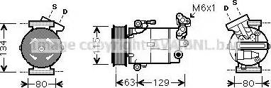 Ava Quality Cooling RT K384 - Kompresors, Gaisa kond. sistēma xparts.lv