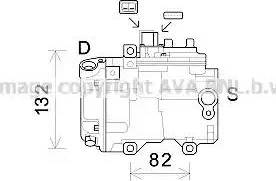 Ava Quality Cooling TOK623 - Kompresors, Gaisa kond. sistēma xparts.lv