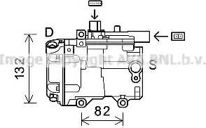 Ava Quality Cooling TOK707 - Kompresors, Gaisa kond. sistēma xparts.lv