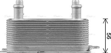 Ava Quality Cooling VO3300 - Eļļas radiators, Automātiskā pārnesumkārba xparts.lv