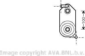 Ava Quality Cooling VW 3110 - Масляный радиатор, автоматическая коробка передач xparts.lv
