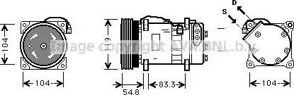 Ava Quality Cooling VW K281 - Kompresors, Gaisa kond. sistēma xparts.lv