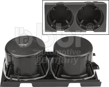 BBR Automotive 001-10-16876 - Cupholder xparts.lv