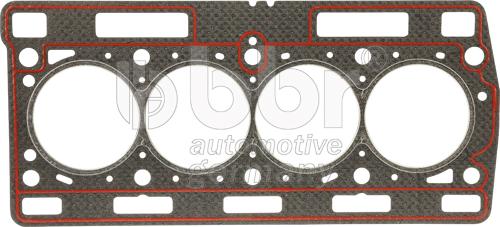 BBR Automotive 001-10-24961 - Gasket, cylinder head xparts.lv