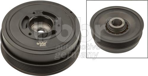 BBR Automotive 001-10-24452 - Belt Pulley, crankshaft xparts.lv