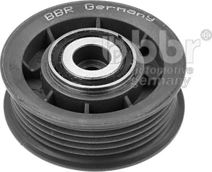 BBR Automotive 001-30-01239 - Deflection / Guide Pulley, v-ribbed belt xparts.lv