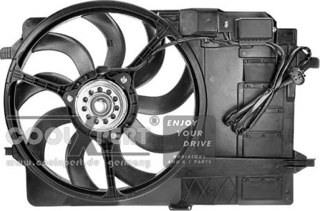 BBR Automotive 003-60-11111 - Fan, radiator xparts.lv