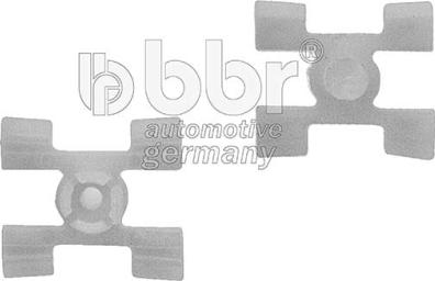 BBR Automotive 003-80-09037 - Moldings / aizsarguzlika xparts.lv