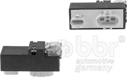 BBR Automotive 002-40-01924 - Relejs, Radiatora ventilatora sistēma xparts.lv