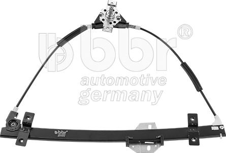 BBR Automotive 002-80-01061 - Stikla pacelšanas mehānisms xparts.lv