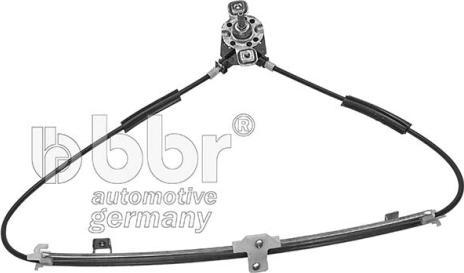 BBR Automotive 002-80-07880 - Stikla pacelšanas mehānisms xparts.lv