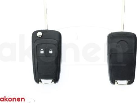 B CAR 007OP009 - Car Key xparts.lv