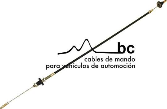 Beca Cables 802009 - Трос, управление сцеплением xparts.lv