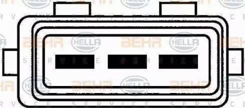 BEHR HELLA Service 8EW 009 144-511 - Ventilators, Motora dzesēšanas sistēma xparts.lv