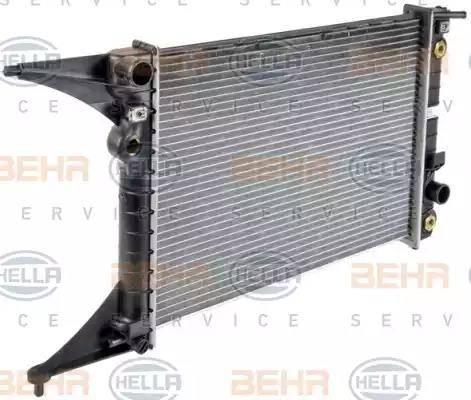 BEHR HELLA Service 8MK 376 718-651 - Radiators, Motora dzesēšanas sistēma xparts.lv