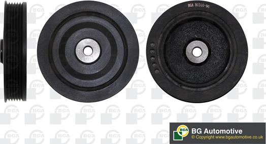 BGA DP0599 - Belt Pulley, crankshaft xparts.lv