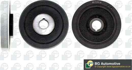 BGA DP0598 - Belt Pulley, crankshaft xparts.lv