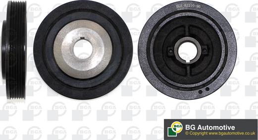 BGA DP0385 - Belt Pulley, crankshaft xparts.lv