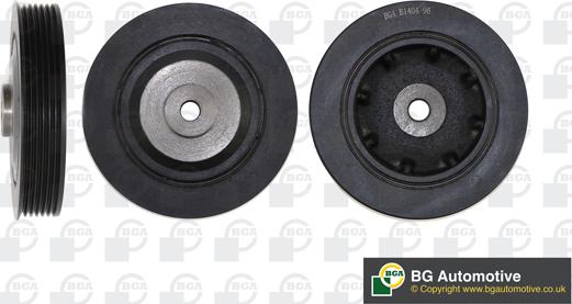 BGA DP0205 - Belt Pulley, crankshaft xparts.lv
