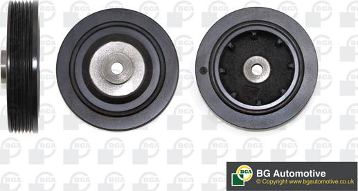 BGA DP8044 - Belt Pulley, crankshaft xparts.lv