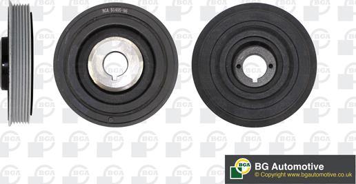 BGA DP3150 - Belt Pulley, crankshaft xparts.lv