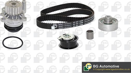 BGA TB9607CPK - Water Pump & Timing Belt Set xparts.lv