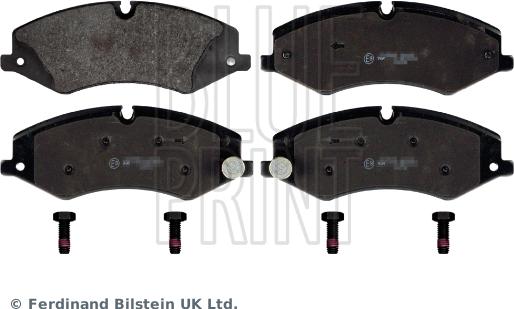 Blue Print ADJ134204 - Brake Pad Set, disc brake xparts.lv