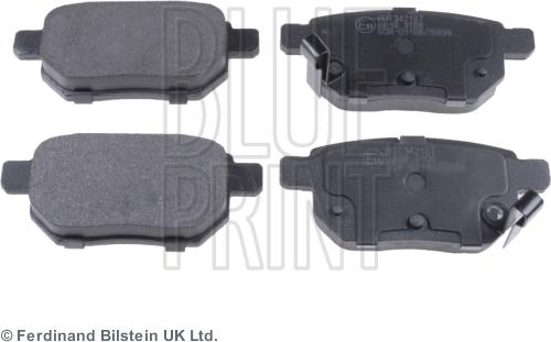 Blue Print ADT342167 - Brake Pad Set, disc brake xparts.lv