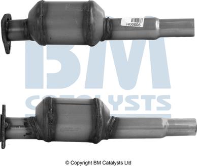 BM Catalysts BM90590 - Katalizators xparts.lv