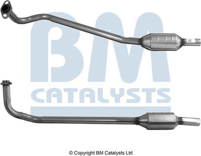 BM Catalysts BM90043 - Katalizatoriaus keitiklis xparts.lv