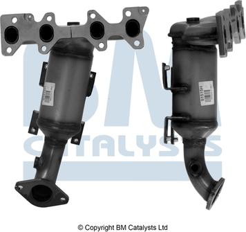 BM Catalysts BM91515H - Catalytic Converter xparts.lv