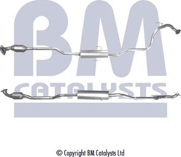 BM Catalysts BM91576H - Catalytic Converter xparts.lv