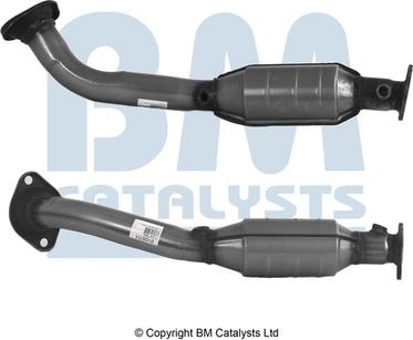 BM Catalysts BM91057H - Catalytic Converter xparts.lv